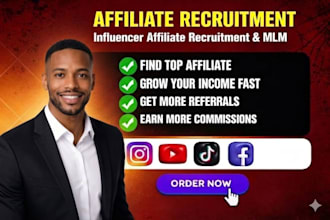 affiliate program promotion, recruit affiliate marketer, affiliate recruitment