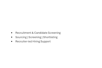 screen and shortlist top candidates for your vacancy