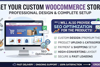 build your e commerce store and optimize products for seo