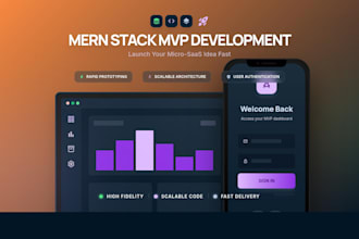build your mern stack mvp or micro saas web application
