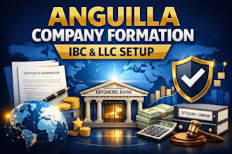 register your anguilla company formation ibc llc with legal documents