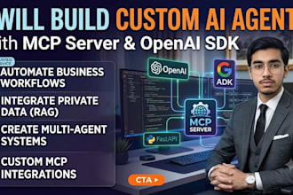 build custom ai agent with mcp server integration using any sdk