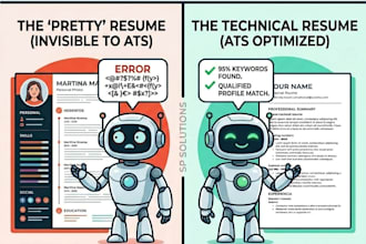a professional ats resume and linkedin profile optimization