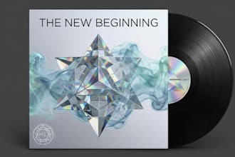 design professional spotify album cover art, single cover music branding artwork