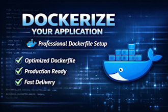 dockerize your application with a professional dockerfile