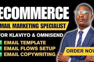 setup shopify klaviyo omnisend email flow email template omnisend ecommerce flow