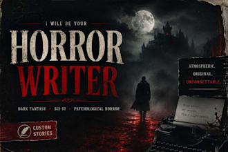write psychological horror and dark fantasy stories