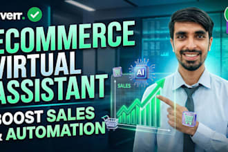 be your ai virtual assistant for shopify and amazon