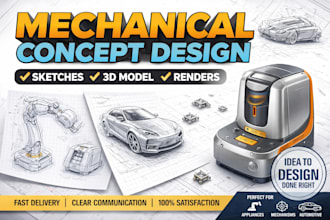 transform your product idea into a validated cad design