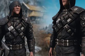 make skyrim mod fallout 4 mod armor with weapon asset for game