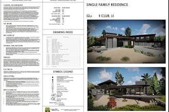 draft architecture structure mep construction drawings city permit approval