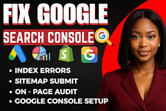 fix google search console indexing errors and sitemap issues