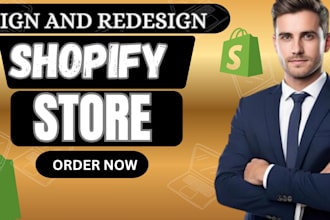 do shopify store design,redesign and dropshipping store design