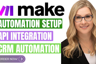 do make com automation workflow crm automation api integration ai automation