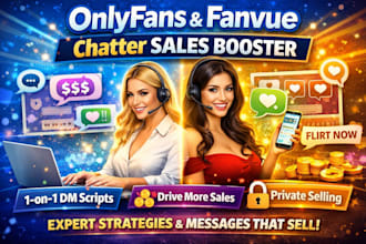 send you a chatter script for onlyfans and fanvue manager