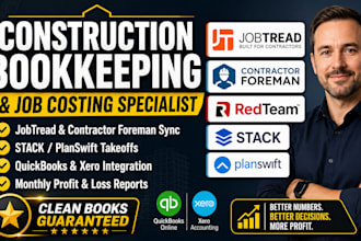 do contractor bookkeeping in jobtread contractor foreman redteam stack planswift