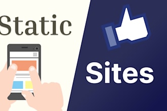 make a static website