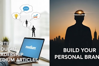 write thought leadership medium articles to build your personal brand