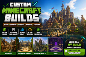 build custom minecraft maps minecraft lobbies minecraft spawns minecraft worlds
