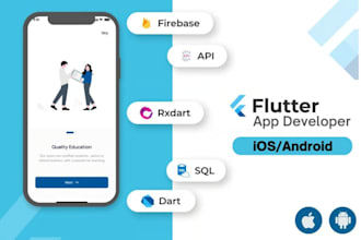 do flutter UI development, mobile app UI, flutter frontend expert