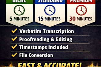 transcribe audio or video to text accurately