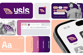 design business logo and complete branding identity