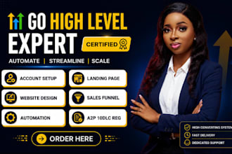 be your go high level expert go high level expert gohighlevel a2p