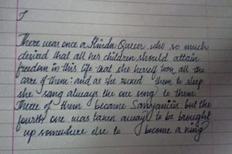 write impressive handwritten assignments or letters