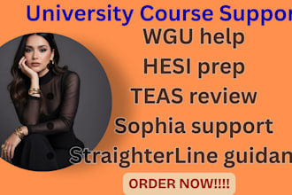 do assigned tasks, umpi, wgu, nursing, touchstone and sophia learning