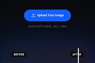 build a custom ai photo enhancer or analyzer website using gemini API