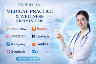 setup patientnow booker mindbody nextech bookyway geelus gymdesk vcita talech