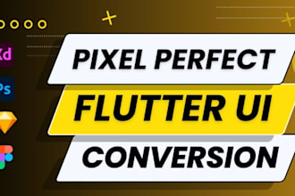 convert figma to flutter app, pixel perfect flutter UI code ios