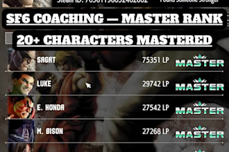 coach you in street fighter 6 to master rank