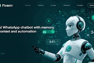 build ai whatsapp chatbot with memory and automation