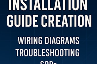 create professional installation, wiring, or troubleshooting guide