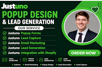 design justuno popup forms justuno lead capture shopify lead generation