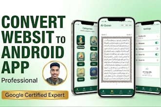 convert your website or web app into an android app