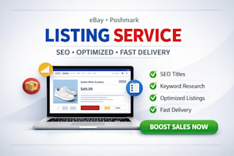ebay listing ebay SEO listing ebay product listing ebay lister