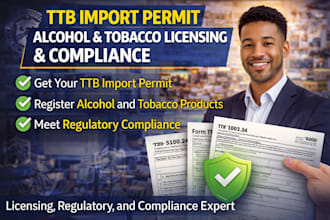 handle ttb import permit alchol registration tobacco licensing and compliance
