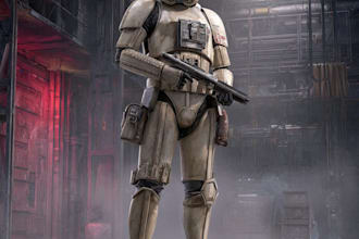 your star wars sci fi character art