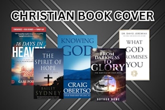 create christian spiritual ebook book cover faith ministry design meditation