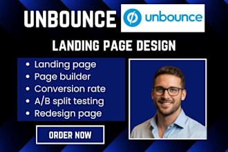 design unbounce lanading page unbounce conversion optimization