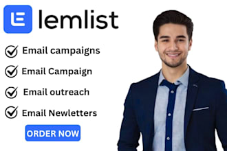 setup lemlist email automation lemlist cold email campaigns email outreach
