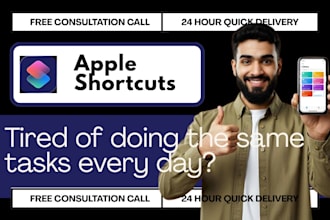 create apple shortcuts API integration social media data automation claude ios
