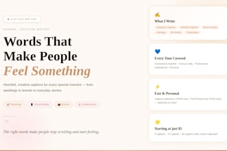 write engaging social media caption
