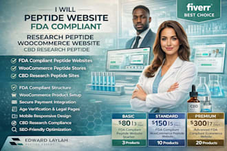 peptide website fda complaint research peptide woocommerce website cbd research