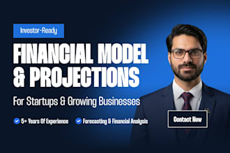 build financial model, projection and forecast as a chartered accountant
