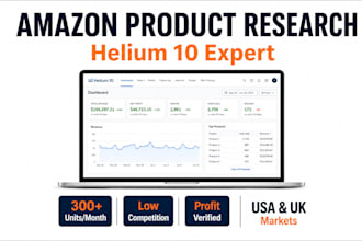 do amazon fba product research using helium 10 private label USA UK