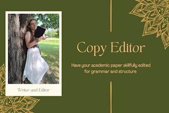 copy edit your academic paper