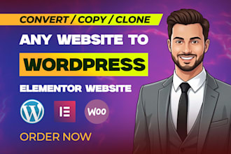 convert lovable to wordpress, figma to wordpress and figma to elementor expert